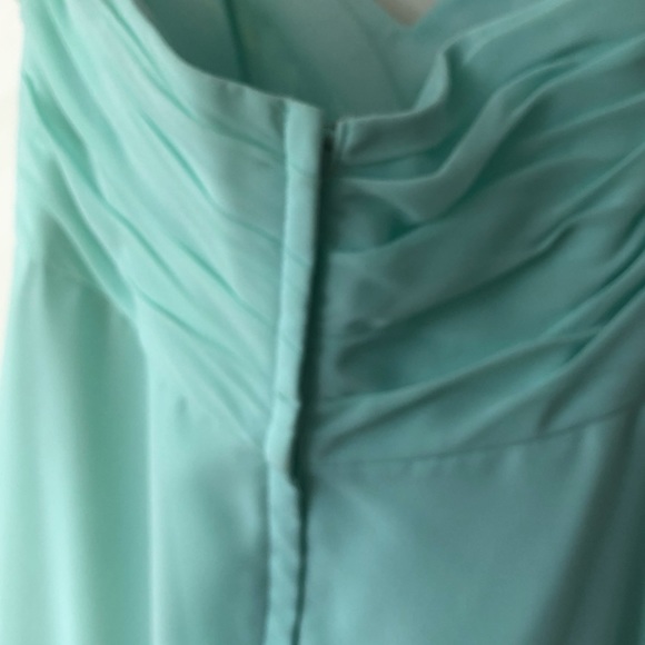 LIKE NEW Alfred Angelo Mint Sweetheart Gown - Picture 8 of 14